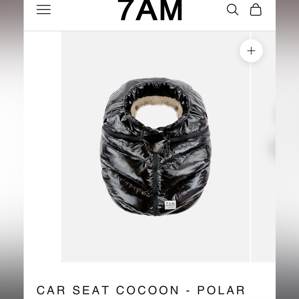 COPY - 7AM Enfant car seat cocoon
